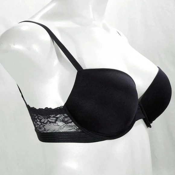 34D Maidenform Self Expressions Essential Push Up Bra Black NWT - Picture 6 of 13